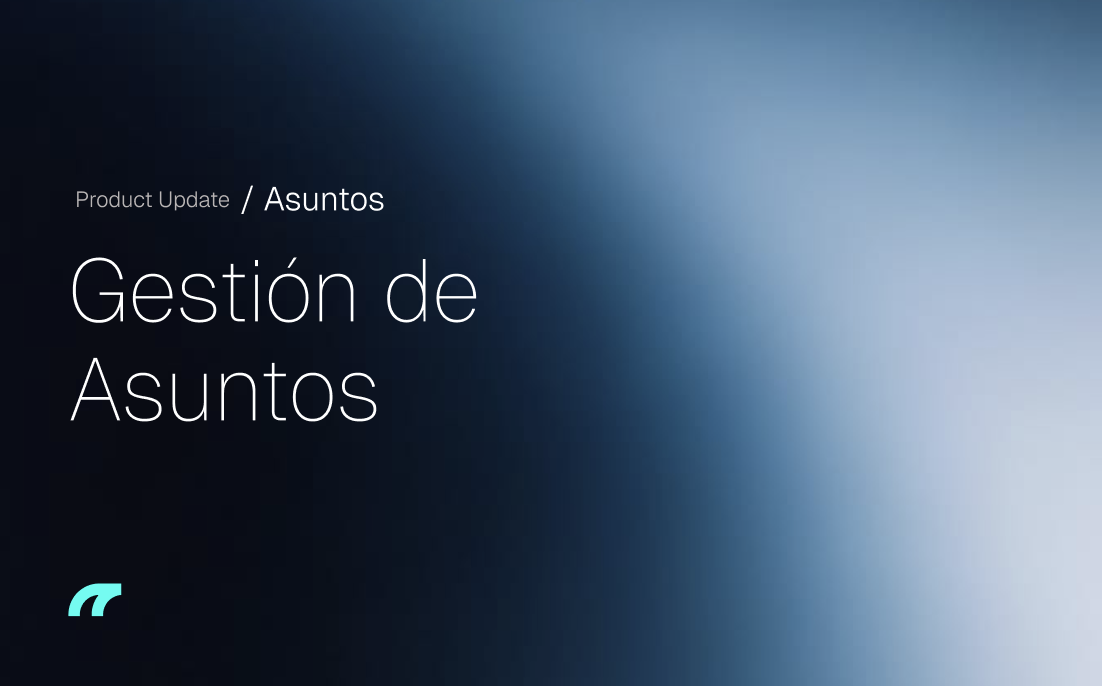 Gestión de asuntos en LegalSurf