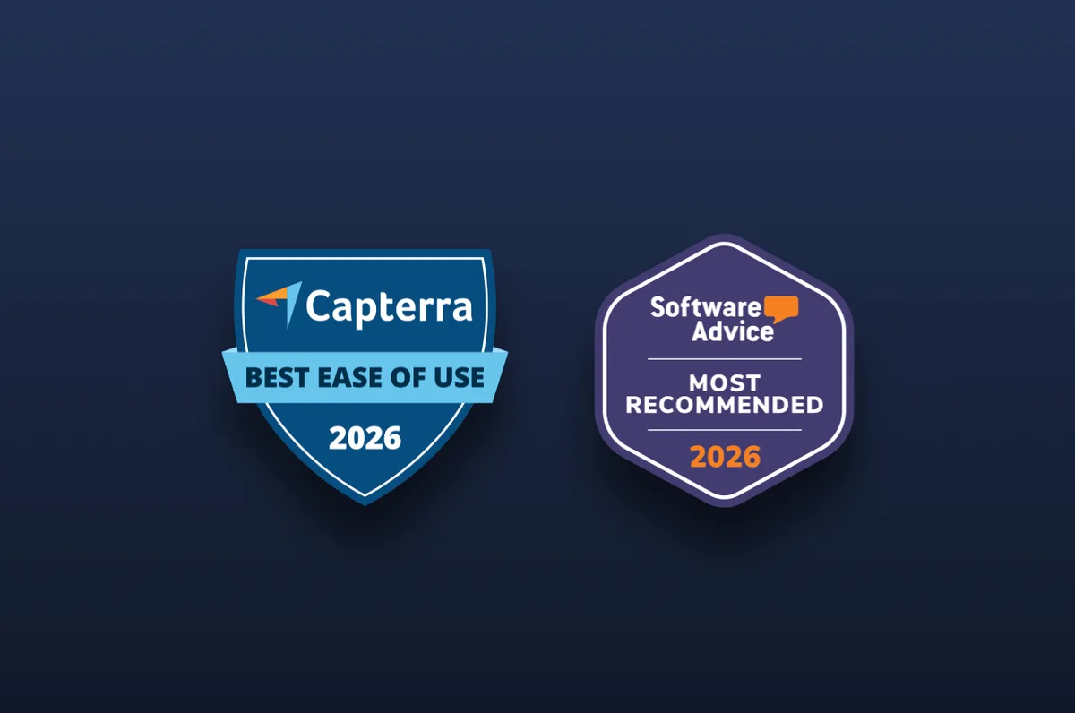 Capterra: Best Ease of Use 2026. Software Advice: Most Recommended 2026.
